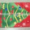 microfiber material Christmas design printed hand face kitchen sport use towel