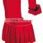 100% polyester plain white banquet chair cover with bow and ruffles