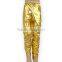 Wholesale boutique Halloween tight black metallic sequin pants kids H9