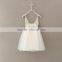 Gold Sequin Soft Girl Lace Dress Flower Girls Tutu Dress Fancy Dresses for Baby