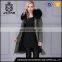 Fashionable design khaki hooded parka jacket womens