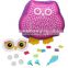 Plush DIY Owl Shape Stuffed Pillows Kids Creative Education Organic Plush Toys