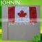 wholesale promotional custom size plastic sticker polyester fabric Canada hand shaking flag