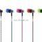 Braided Wire Cheap Earphone With Mic Cell Phone In-ear Headset for Smart Phone