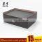 Factory direct hotel supplies pmma plexiglass acrylic drawer box with diamond knob