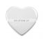 Heart Shaped Sublimation Blank Ceramic Tiles White Ceramic Photo Frame