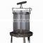 Cheap wax press machine for bee keeper/Stainless steel honey wax press