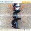 Ground drill auger for earth auger drilling machine