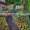 decorative garden planter corten steel raised garden bed
