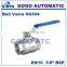 GOGO High quality Type two Ball valve Stainless steel DN10 Female thread 3/8 inch BSP SS304 316 201 Small 2 way Ball Valve