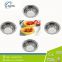 High quality one-time food grade round aluminium foil container for egg tart