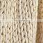 Custom hand made chunky knit soft jacquard vintage woven throw blanket for sofa