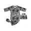 Boy Robot Printed Knotted Gown Baby Sleep Gown Sleep Wear