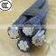 33kv Bare ACSR Neutral Core Duplex 4x150mm2 Aluminum ABC XLPE Cable 100mm2 Aerial Cable