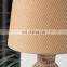 New korean hotel home decor nightstand lamp exquisite ceramic warm table lamp for bedroom