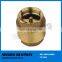 Brass Spring Check Valve with Thread Ends