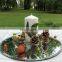 Eastland Vintage Reflective Decoration Affordable Glass Mirror Candle Plate Tray for Wedding or Party Anniversary Table Mirror