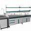 Best Selection for University Laboratory Used Steel and Wood Material Laboratory Chemical Bench lab bench top