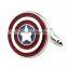 Men's Cufflinks New Star Blue Silver Red Cuff Lins for Shirt 20mm