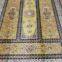 YAMEI handmade silk persian carpet for sale szie 6x9ft