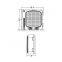 DY-5701 vehicle warning siren backing with 100dB 12V and 24V available