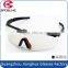 New Black TR90 Frame Material Ballistic Glasses Clear Lens Shooting Eye Protection Goggle