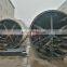 Drum dryer hot air rotary dryer kiln dryer for silica sand minerals wood chips etc.