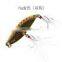 Mini Metal jigging  spoon Spinner  ice Slice Fishing Lure Hard Bait Sequin Spoon Paillette lure  with Feather Treble Hook