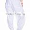 Indian Women Cotton White Color Kareena Patiala Salwar Trouser Pants Ethnic Wear Casual Wear Traditional Wear Loose Fit Pant