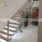 Modern Wooden Staircase Floating Straight Stairs Customized Interior Staircase designs