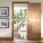Hardwood lower modern custom architectural decorative fancy prehung french wooden frames interior dining room doors