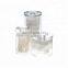 Cotton pad storage center sorter injection clear acrylic swab cosmetic container