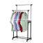 Popular stainless steel clothes rack household folding clothes drying rack easy to assemble Clothing Organizer