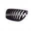 For Bmw F22 F23 F87 2 Series M2 Single Slat Grill Gloss Black Kidney Front Car Grille