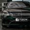W222 S class car bumpers upgrade S63 S65 car body kit include front bumper assembly and rear bumper assembly