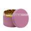 2022 Hot Sale Custom Logo 63mm 4 layer matte pink silicone coated grinder