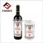 Wholesale paper adhesive wine sticker, wine bottle label,adhesive private wine label