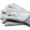 Cut Proof Leather Working Gloves Durable Cut Level 5 Cow Split Leather Welding Safety Gloves Cut Resistant Leather Palm Gloves