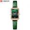 Curren / 9082 luxury brand new ladies watch leather fashion casual quartz ladies watch Reloj verde para mujer