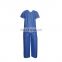 Customized Short Sleeve Disposable Patient hospital Gown