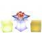 illuminated led cube seat led cube lighting up chair hookah lounge furniture seating