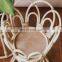 New Design Rattan Plant Stand Handwoven Unique Wicker Planter pot Holder Basket Wholesale