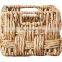 Hot Sale metal wicker basket water hyacinth Storage Basket Set Of 2 wholesale High Quality vietnam cheap