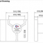 Ka Band 10W High Isolation Microstrip Circulator 32-38GHz