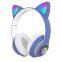 NTS-28 Bluetooth Headphone with cat ear & flashing light