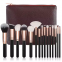 Cheap 15pcs Rose Gold Makeup Brush Set Cruelty Free Cosmetics Tool Soft Bristle Custom Logo Vegan Powder Blush Makeup Brush Set