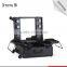 Cosmetic Case Rolling Studio Makeup 4 Wheels Trolley Case Lights With Mirror