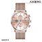 New Design China Supplier Fashion Custom Men's Quartz Chronograph Watch, Stainless Steel Watch Man