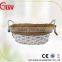 white garden basket for sale garden wire basket rolling garden basket