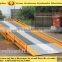 0.9~1.7m, 10 ton used trailer ramps /rv leveling ramps /hydraulic loading ramp